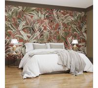 Superfresco Easy Funky Jungle Terracotta Print To Order 3m x 2.8m Mural | Wallpaper Roll