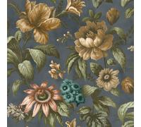 Superfresco Easy Gardenia Archival Blue Wallpaper | Paste The Wall | Blue Floral | Eco-Friendly