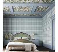 Superfresco Easy Gardenia Breeze Wallpaper | Paste the Wall | Blue Floral | Eco-Friendly