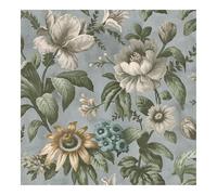 Superfresco Easy Gardenia Breeze Wallpaper | Paste The Wall | Blue Floral | Eco-Friendly