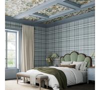 Superfresco Easy Gardenia Breeze Wallpaper | Paste The Wall | Blue Floral | Eco-Friendly