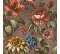 Superfresco Easy Gardenia Floral Wallpaper - Thistle Purple - 10m