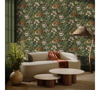 Superfresco Easy Gardenia Forest Wallpaper | Paste The Wall | Green Floral | Eco-Friendly