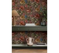 Superfresco Easy Gardenia Thistle Wallpaper | Paste The Wall | Purple Floral | Eco-Friendly