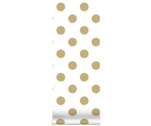 Superfresco Easy Gold Metallic Dotty Luxurious Touch Paste the Wall Wallpaper