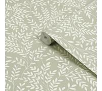 Superfresco Easy Green Leaves Textured Wallpaper