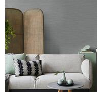 Superfresco Easy Grey Serenity Textured Wallpaper | Paste The Wall | Grey Geometric | Eco-Friendly