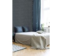 SUPERFRESCO EASY HERITAGE TEXTURE NAVY WALLPAPER, Blue