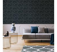 Superfresco Easy Innocence Navy Wallpaper