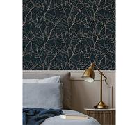 Superfresco Easy Innocence Navy Wallpaper Blue