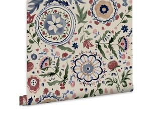 Superfresco Easy Joules Festival Flowers Antique White Wallpaper