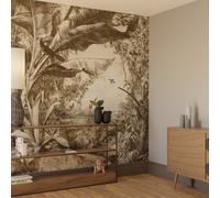 Superfresco Easy Jungle Book Mono Print To Order 3m x 2.8m Mural | Wallpaper Roll
