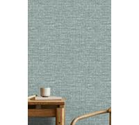 Superfresco Easy Landscape Texture Aquamarine Wallpaper, Green