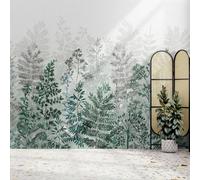 Superfresco Easy Leaf Silhouette Emerald Print To Order Fixed Size Mural | Wallpaper Roll