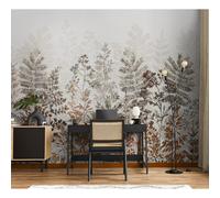 Superfresco Easy Leaf Silhouette Rust Print To Order 3m x 2.8m Mural | Wallpaper Roll