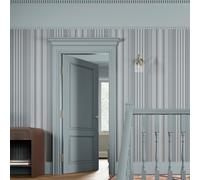 Superfresco Easy Loom Stripe Breeze Wallpaper | Paste the Wall | Blue Stripes | Eco-friendly