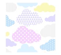 Superfresco Easy Marshmallow Clouds & Harlequin Print Multicolour Paste the Wall Wallpaper (WAS 17.99)