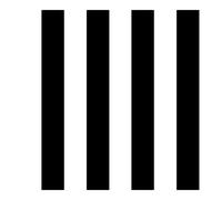 Superfresco Easy Monochrome Black/White Striped Wallpaper | Pate the Wall| Black & White Stripes | Eco-Friendly