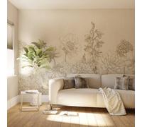 Art for the home Mural Muted Floral Mural 126341FXST