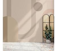 Superfresco Easy Oval Geo Pop Neutral Print To Order Fixed Size Mural