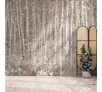 Superfresco Easy Painterly Woods Grey Print To Order Fixed Size Mural | Wallpaper Roll