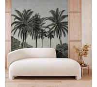 Superfresco Easy Palma Black & White Print To Order 3M X 2.8M Mural Black