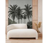 Superfresco Easy Palma Black & White Print To Order 3m x 2.8m Mural | Wallpaper Roll