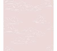 Superfresco Easy Pink Clouds Smooth Wallpaper