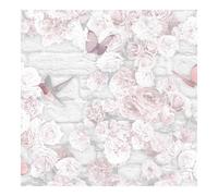 Superfresco Easy Pink Flower Wall Floral Wallpaper | Paste the Wall | Pink Floral | Eco-Friendly