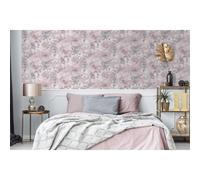 Superfresco Easy Pink Summer Garden Floral Wallpaper