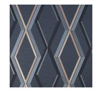 Superfresco Easy Prestige Geo Navy Wallpaper