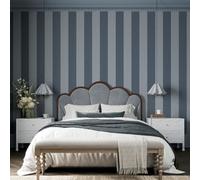Superfresco Easy Regent Stripe Archival Blue Wallpaper Superfresco Easy Blue