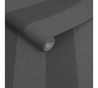 Superfresco Easy Regent Stripe Charcoal Wallpaper