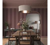 Superfresco Easy Regent Stripe Thistle Wallpaper in Purple Superfresco Easy Purple