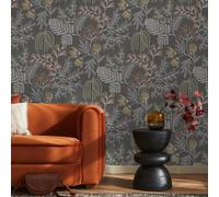 Superfresco Easy Richmond Noir Wallpaper | Paste The Wall | Black Trees | Eco-Friendly
