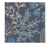 Superfresco Easy Richmond Navy Wallpaper | Paste the Wall | Blue Trees | Eco-Friendly