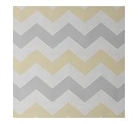 Superfresco Easy Ripple Ribbon Grey and Ochre Geometric Wallpaper