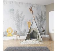 Superfresco Easy Roarsome Blue Grey Print To Order Fixed Size Mural | Wallpaper Roll Superfresco Easy Blue