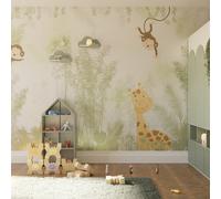 Superfresco Easy Roarsome Green Print To Order 3m x 2.8m Mural | Wallpaper Roll