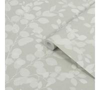 Superfresco Easy Sage Leaves Contemporary Smooth Wallpaper