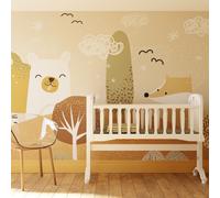 Superfresco Easy Scandi Animals Rust Print To Order Fixed Size Mural | Wallpaper Roll