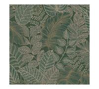 Superfresco Easy Scattered Leaves Floral Forest Green Wallpaper