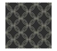 Superfresco Easy Serpentine Geometric Black Wallpaper