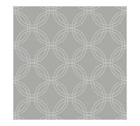 Superfresco Easy Serpentine Geometric Black Wallpaper In Blue Blue