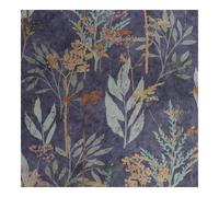 Superfresco Easy Solstice Navy Copper Floral Wallpaper | Paste the Wall |Navy & Copper Floral | Eco-Friendly