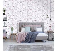 Superfresco Easy Songbird Tree & Butterfly Lilac Wallpaper