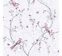 SUPERFRESCO EASY SFE SONGBIRD LILAC WALLPAPER, Purple