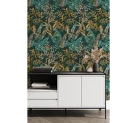 SUPERFRESCO EASY TEMPTATION AQUA WALLPAPER, Blue