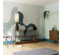 Superfresco Easy The Wave Blue Print To Order Fixed Size Mural Superfresco Easy Blue