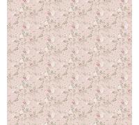 Superfresco Easy Clara Pink Wallpaper | Soft Pink Floral Design | Paste the Wall | Eco-Friendly